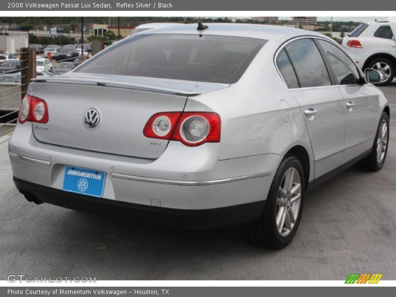 Reflex Silver / Black 2008 Volkswagen Passat Lux Sedan
