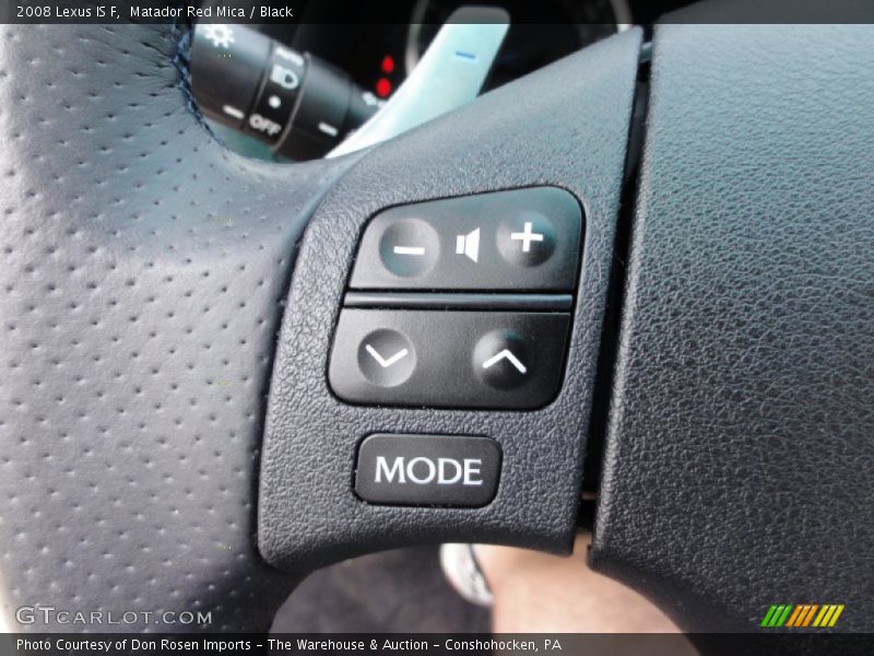 Controls of 2008 IS F