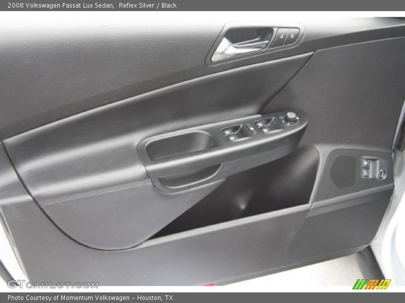 Reflex Silver / Black 2008 Volkswagen Passat Lux Sedan
