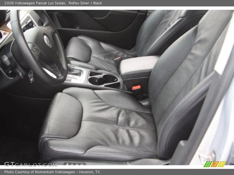 Reflex Silver / Black 2008 Volkswagen Passat Lux Sedan