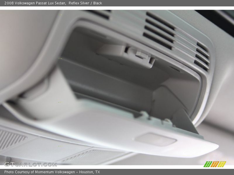Reflex Silver / Black 2008 Volkswagen Passat Lux Sedan