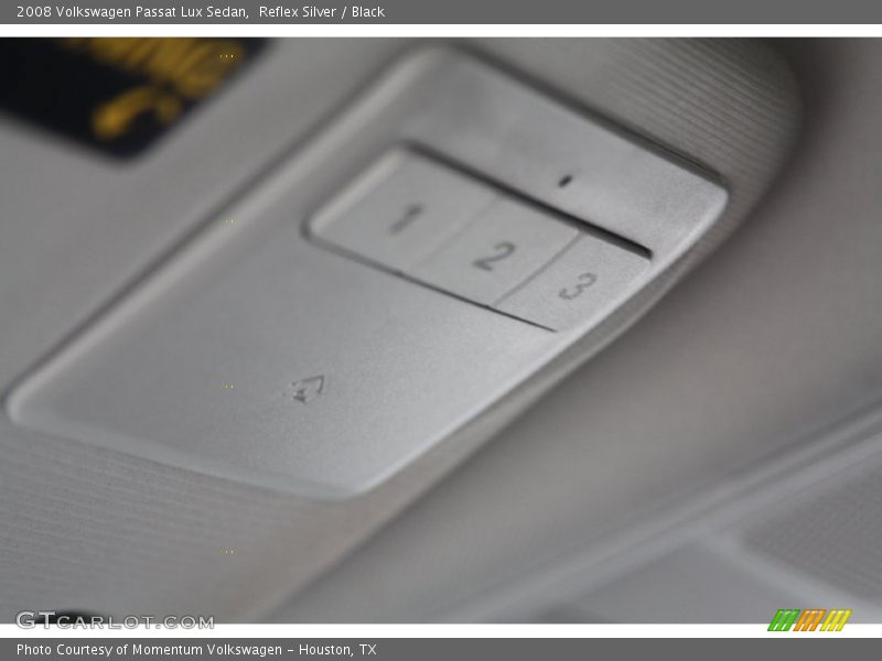 Reflex Silver / Black 2008 Volkswagen Passat Lux Sedan