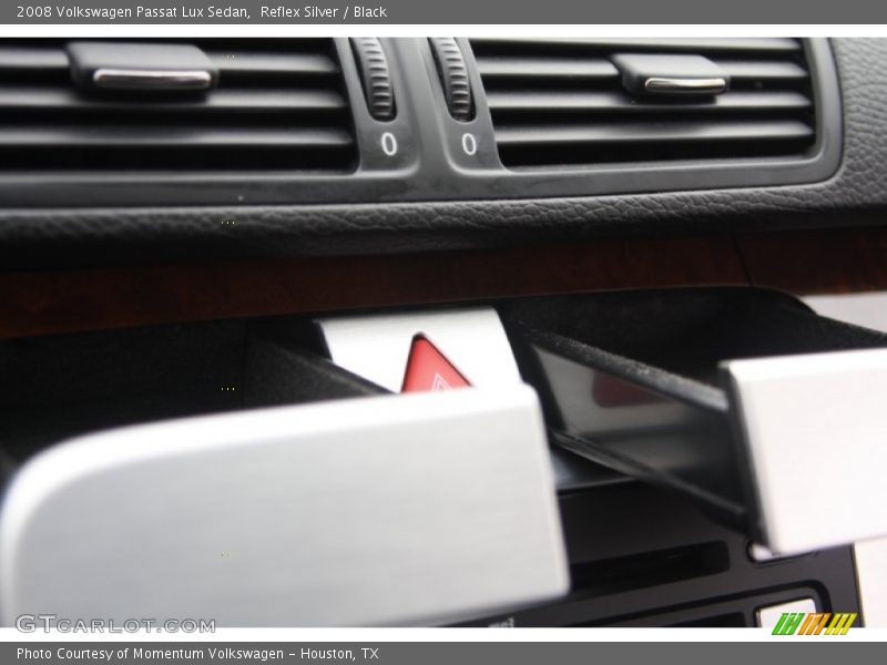 Reflex Silver / Black 2008 Volkswagen Passat Lux Sedan