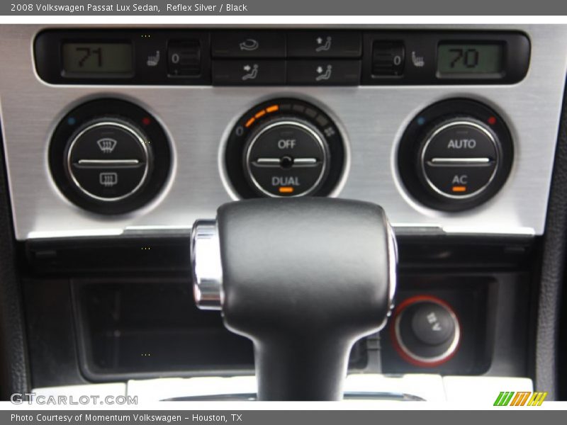 Reflex Silver / Black 2008 Volkswagen Passat Lux Sedan