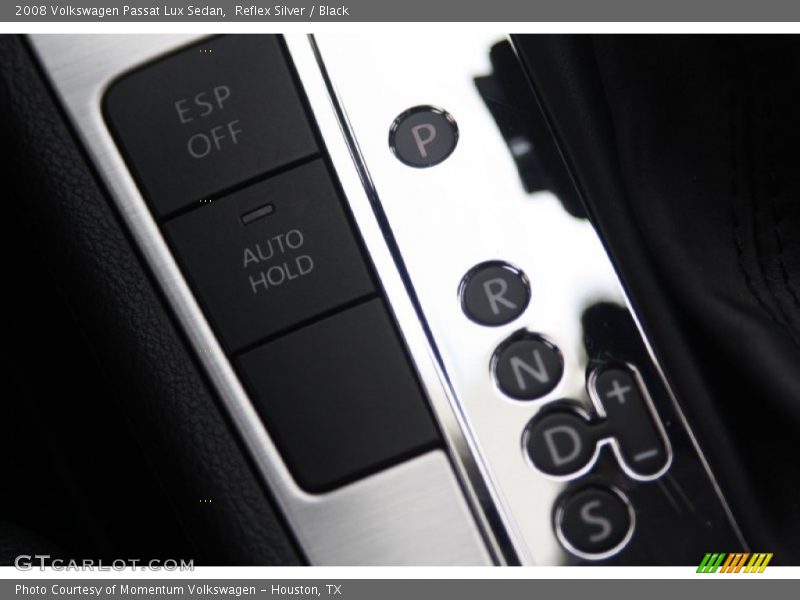 Reflex Silver / Black 2008 Volkswagen Passat Lux Sedan