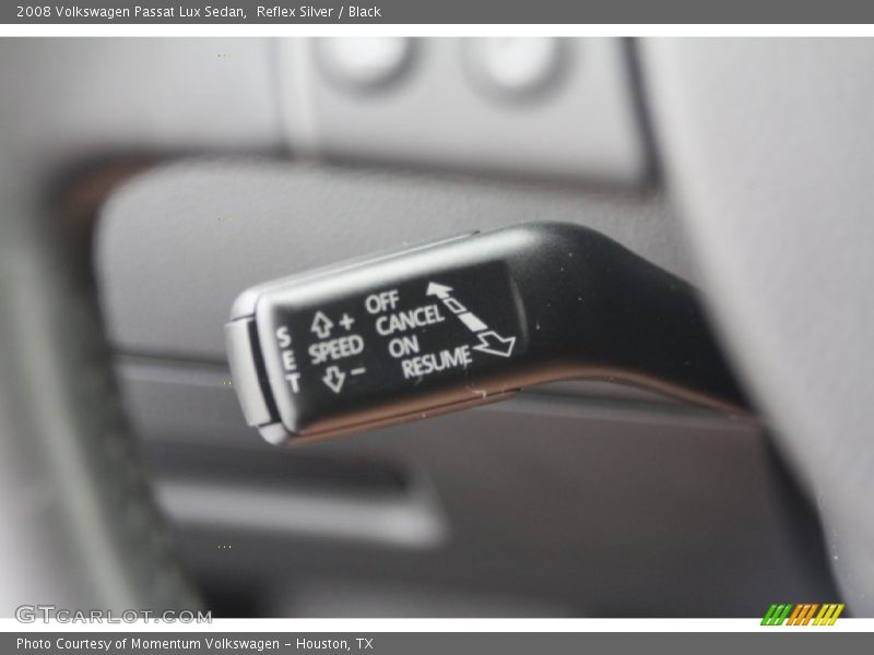 Reflex Silver / Black 2008 Volkswagen Passat Lux Sedan