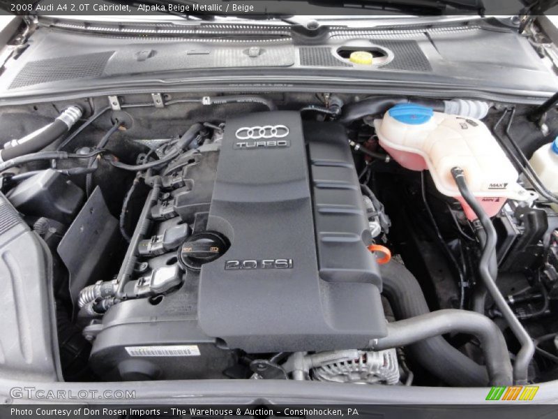 Alpaka Beige Metallic / Beige 2008 Audi A4 2.0T Cabriolet