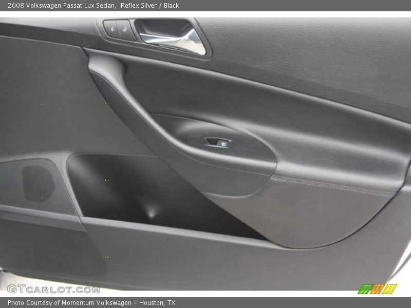 Reflex Silver / Black 2008 Volkswagen Passat Lux Sedan