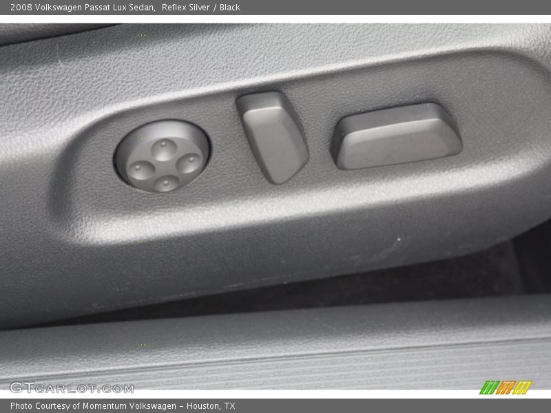 Reflex Silver / Black 2008 Volkswagen Passat Lux Sedan