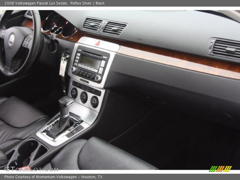 Reflex Silver / Black 2008 Volkswagen Passat Lux Sedan