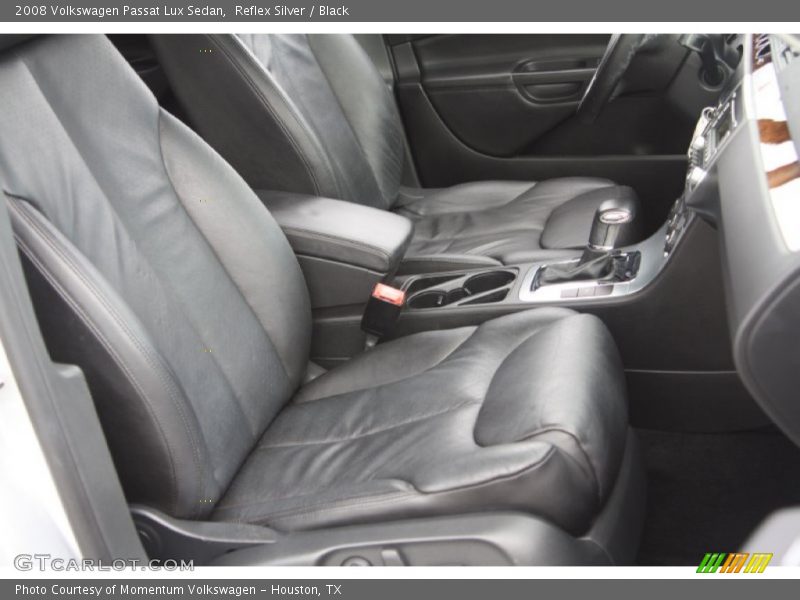 Reflex Silver / Black 2008 Volkswagen Passat Lux Sedan