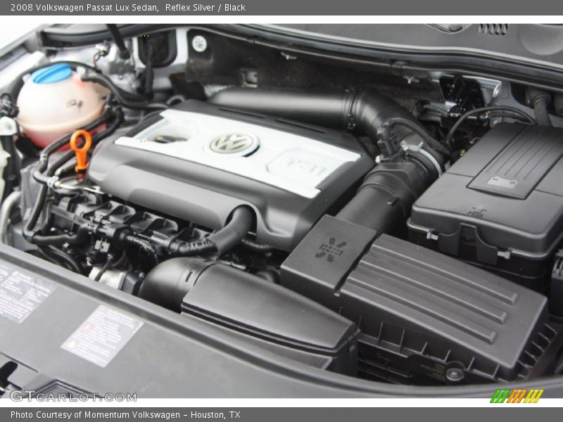 Reflex Silver / Black 2008 Volkswagen Passat Lux Sedan