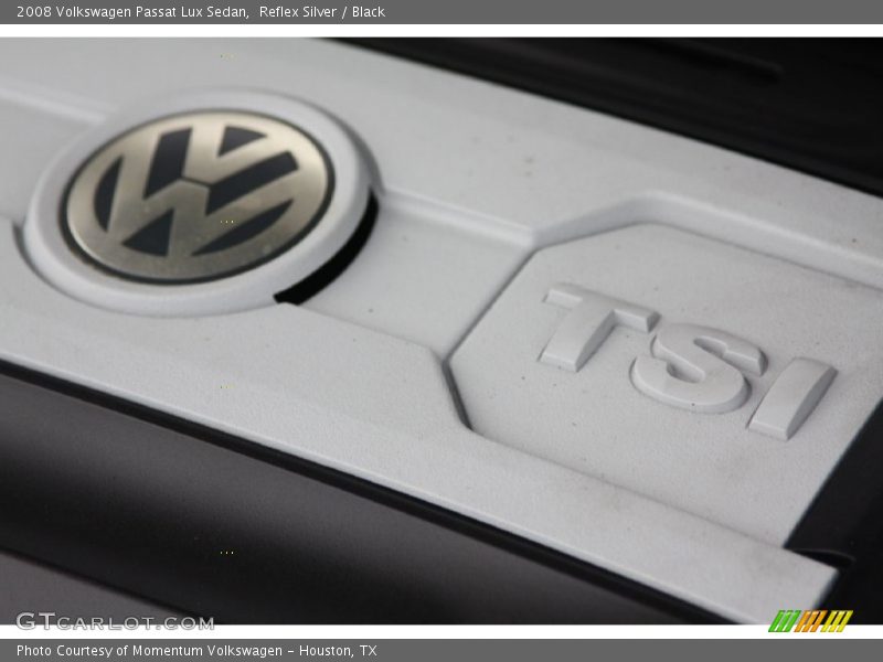 Reflex Silver / Black 2008 Volkswagen Passat Lux Sedan