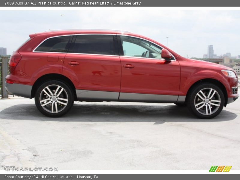  2009 Q7 4.2 Prestige quattro Garnet Red Pearl Effect