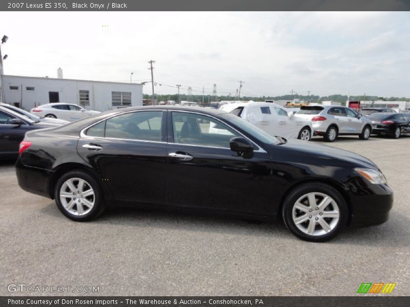 Black Onyx / Black 2007 Lexus ES 350