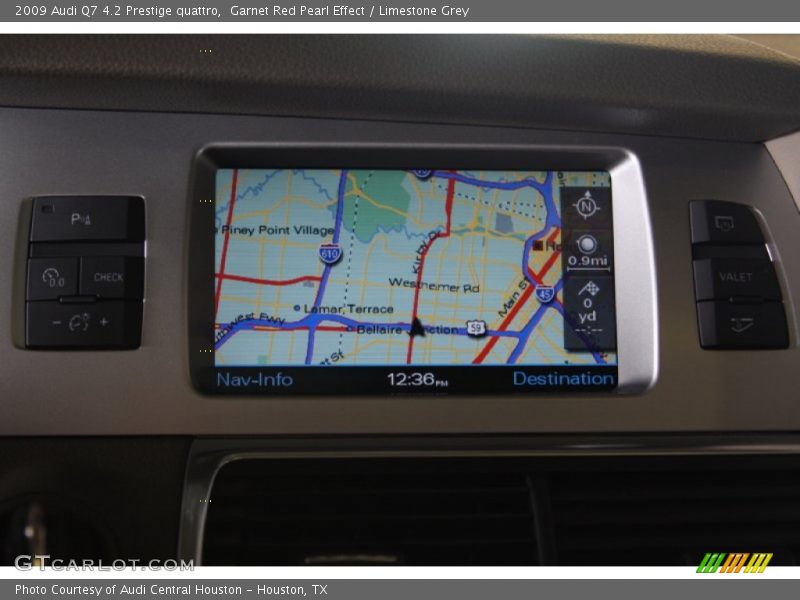 Navigation of 2009 Q7 4.2 Prestige quattro