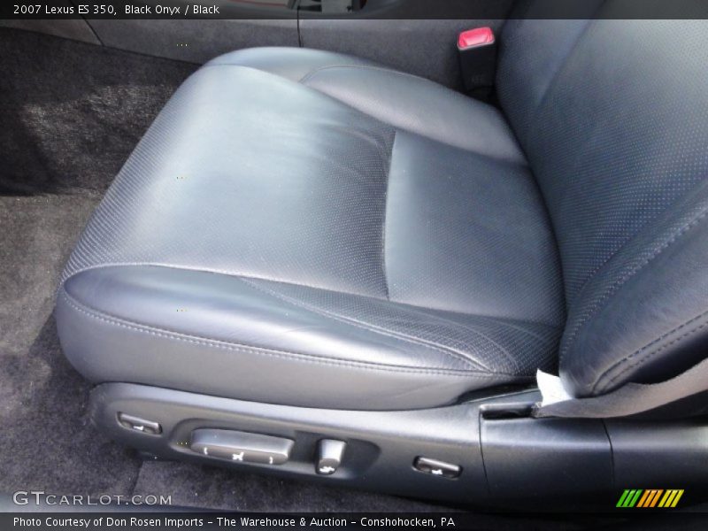 Black Onyx / Black 2007 Lexus ES 350