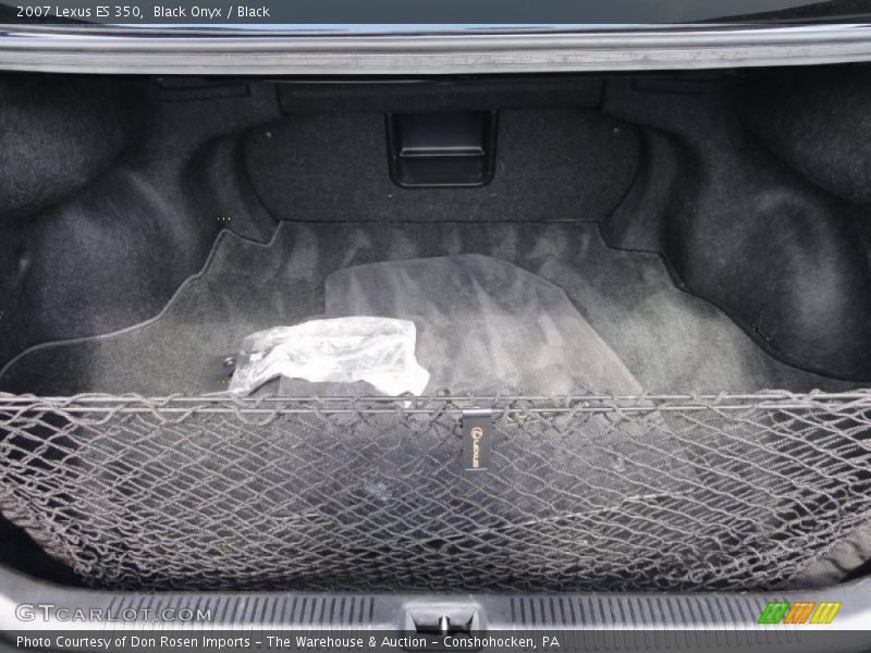 Black Onyx / Black 2007 Lexus ES 350