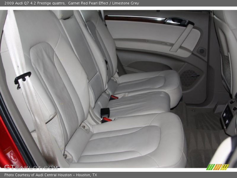 Garnet Red Pearl Effect / Limestone Grey 2009 Audi Q7 4.2 Prestige quattro