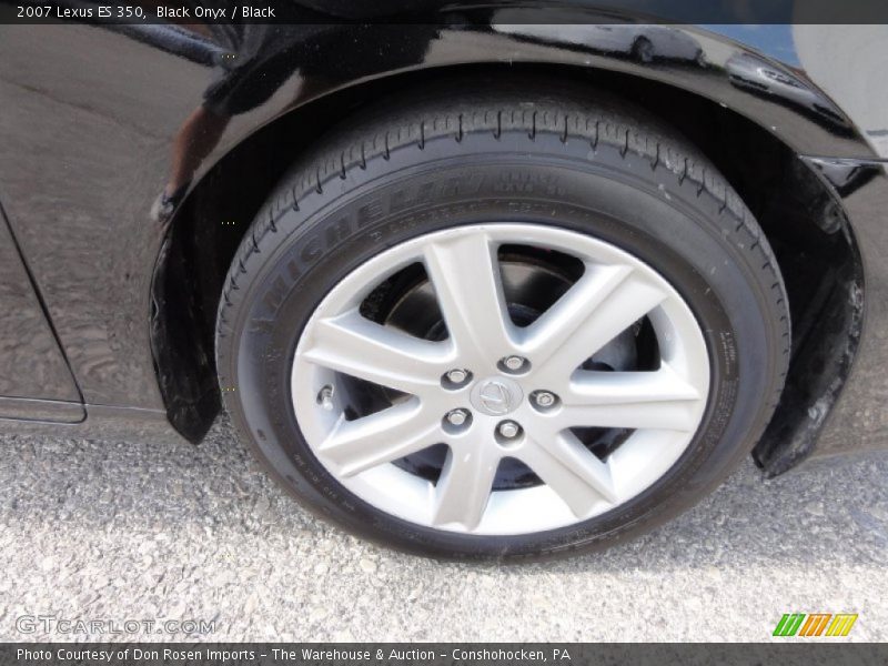Black Onyx / Black 2007 Lexus ES 350