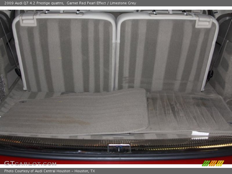 Garnet Red Pearl Effect / Limestone Grey 2009 Audi Q7 4.2 Prestige quattro