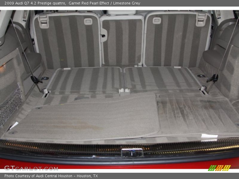 Garnet Red Pearl Effect / Limestone Grey 2009 Audi Q7 4.2 Prestige quattro