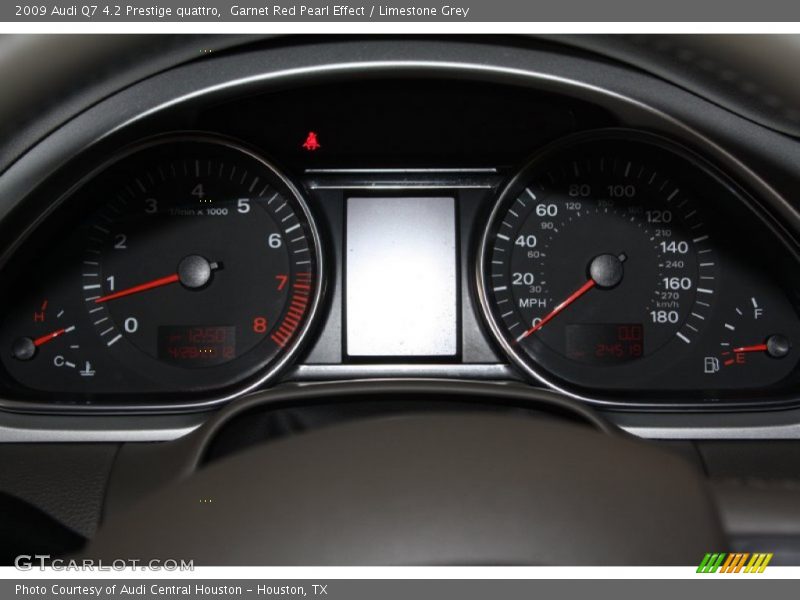  2009 Q7 4.2 Prestige quattro 4.2 Prestige quattro Gauges