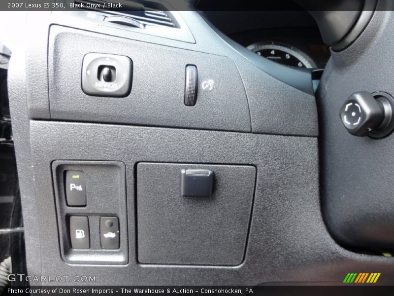 Black Onyx / Black 2007 Lexus ES 350