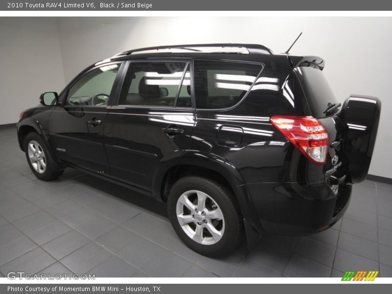 Black / Sand Beige 2010 Toyota RAV4 Limited V6