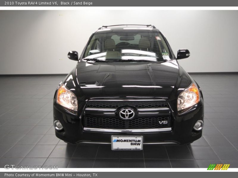 Black / Sand Beige 2010 Toyota RAV4 Limited V6