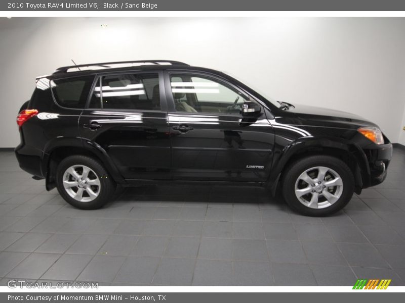 Black / Sand Beige 2010 Toyota RAV4 Limited V6