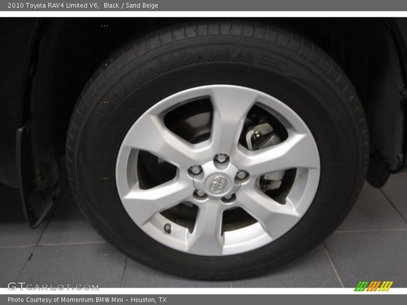 Black / Sand Beige 2010 Toyota RAV4 Limited V6