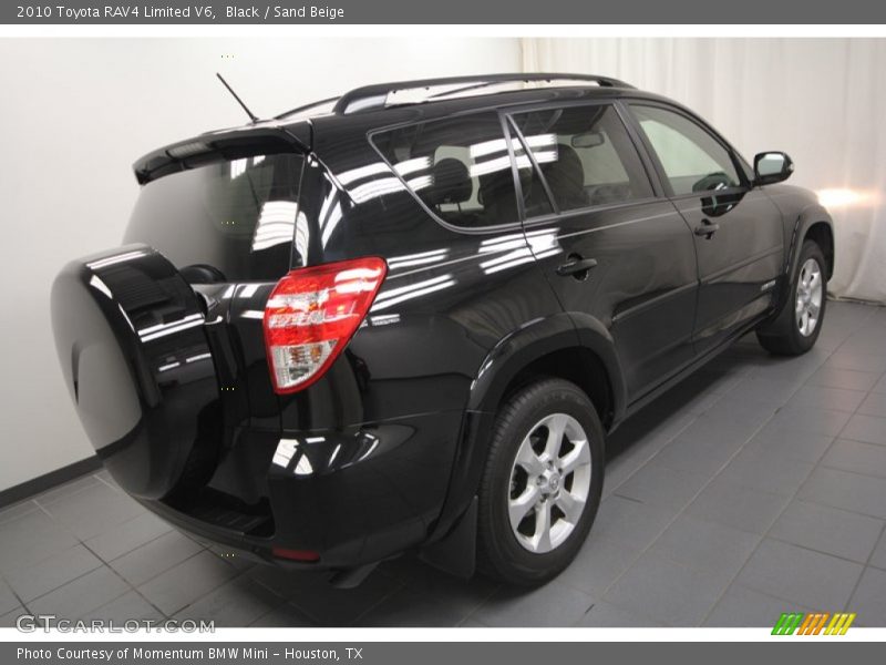 Black / Sand Beige 2010 Toyota RAV4 Limited V6