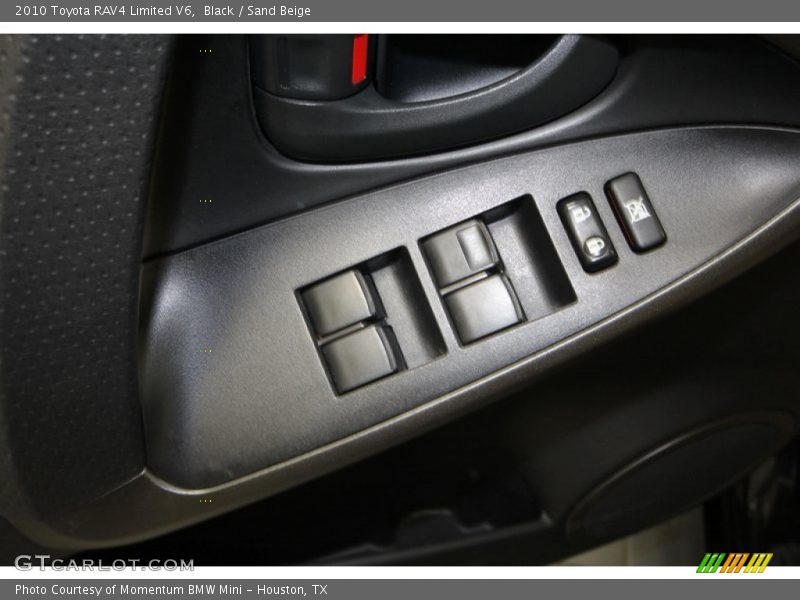 Black / Sand Beige 2010 Toyota RAV4 Limited V6