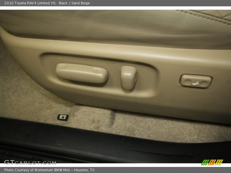 Black / Sand Beige 2010 Toyota RAV4 Limited V6