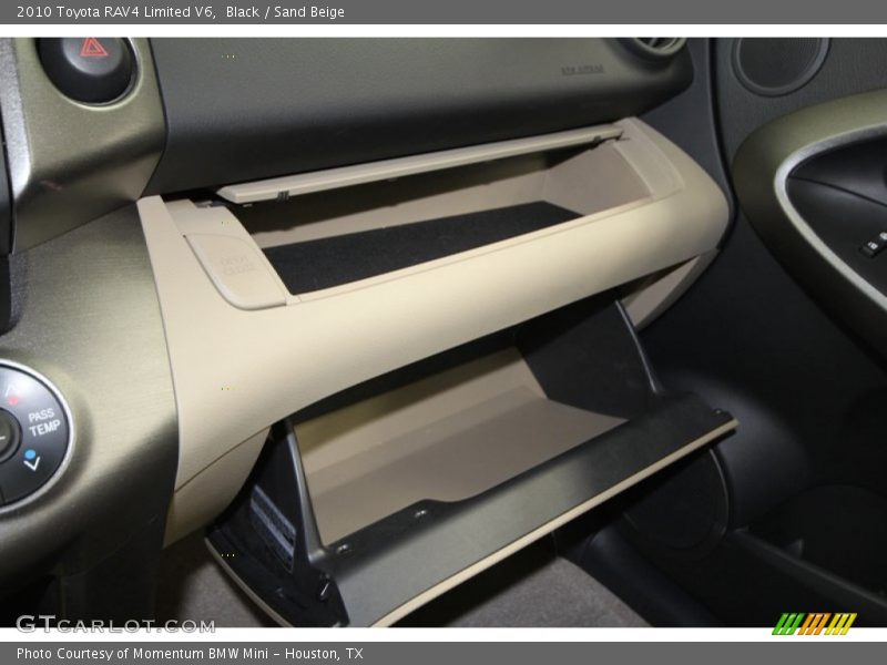 Black / Sand Beige 2010 Toyota RAV4 Limited V6