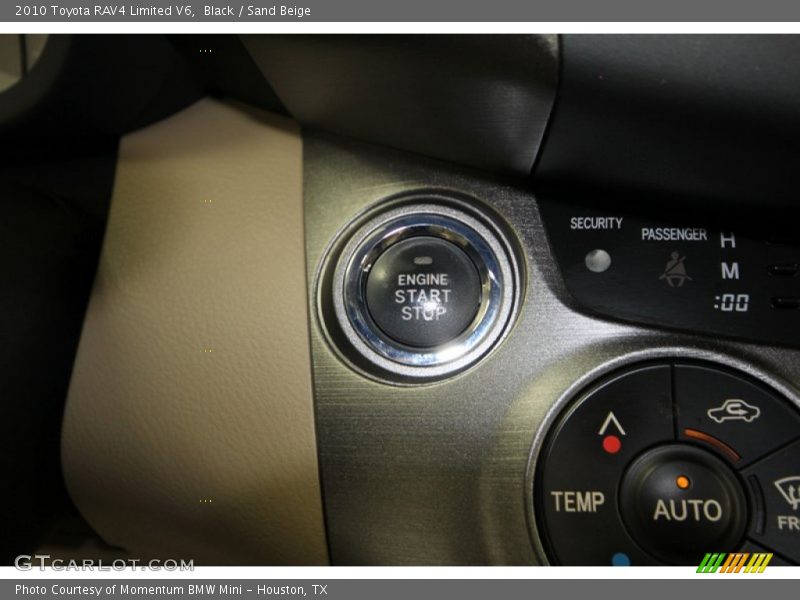 Black / Sand Beige 2010 Toyota RAV4 Limited V6