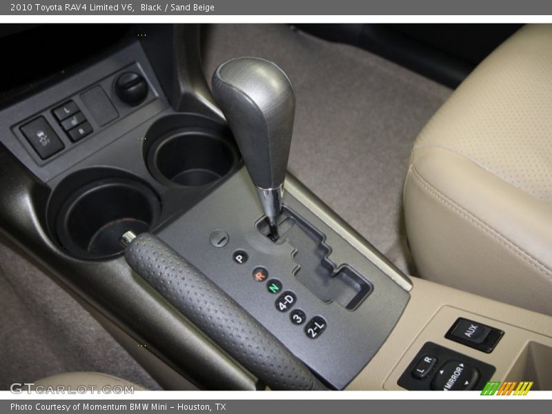 Black / Sand Beige 2010 Toyota RAV4 Limited V6