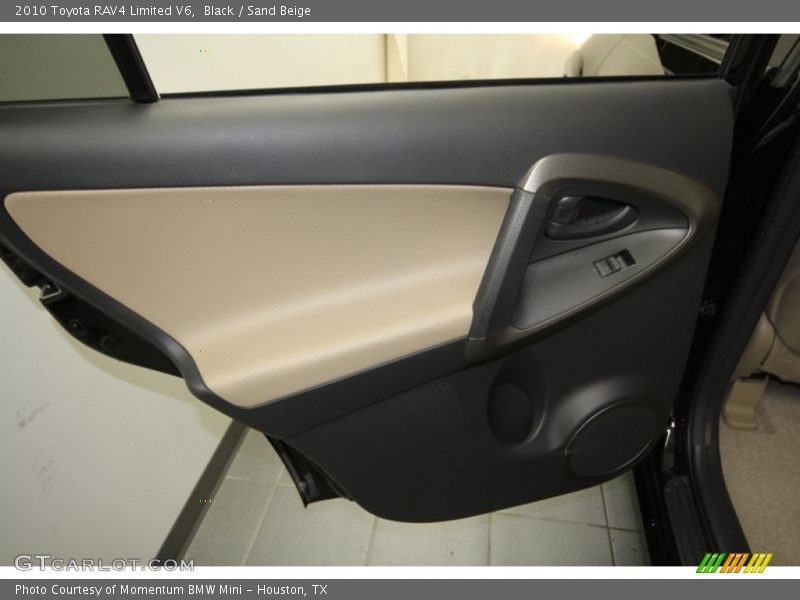 Black / Sand Beige 2010 Toyota RAV4 Limited V6