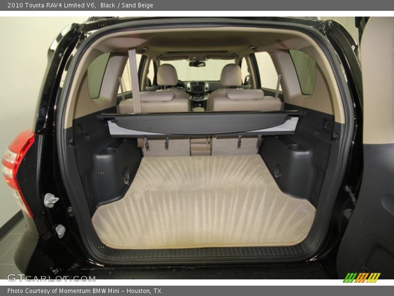 Black / Sand Beige 2010 Toyota RAV4 Limited V6