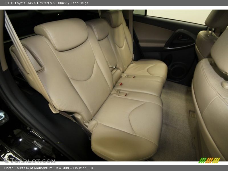 Black / Sand Beige 2010 Toyota RAV4 Limited V6