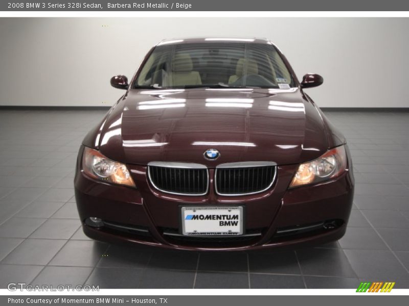 Barbera Red Metallic / Beige 2008 BMW 3 Series 328i Sedan