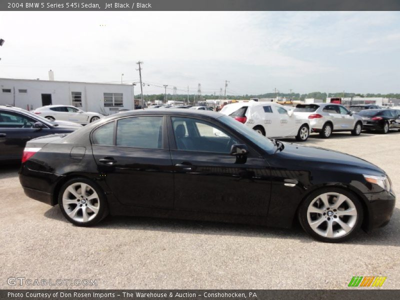 Jet Black / Black 2004 BMW 5 Series 545i Sedan