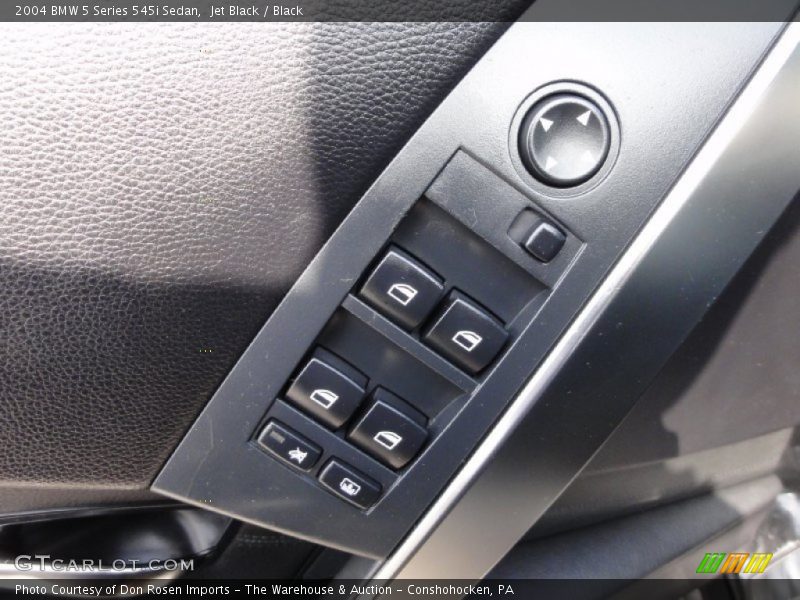 Jet Black / Black 2004 BMW 5 Series 545i Sedan