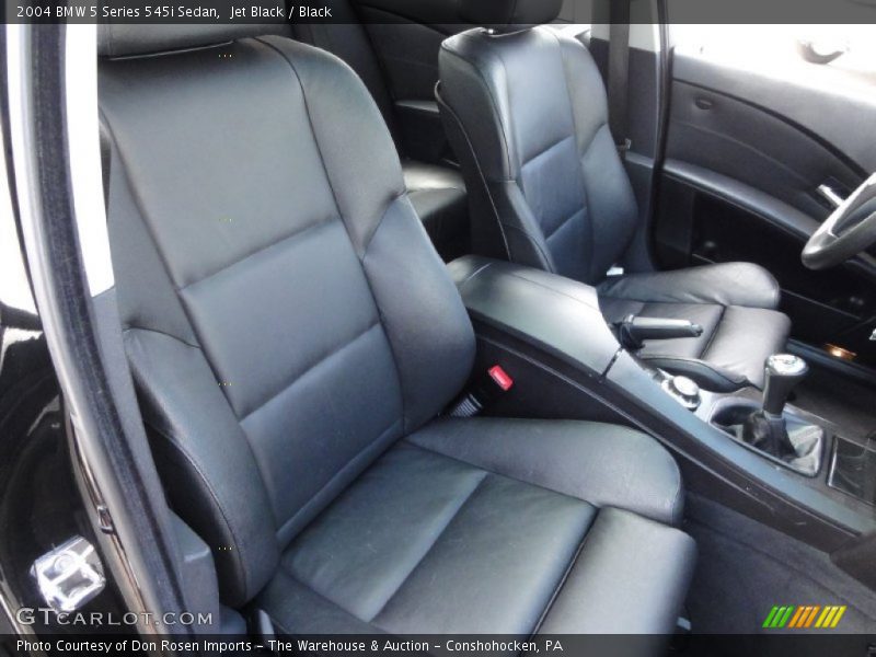 Jet Black / Black 2004 BMW 5 Series 545i Sedan
