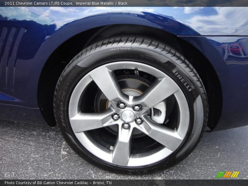 Imperial Blue Metallic / Black 2011 Chevrolet Camaro LT/RS Coupe