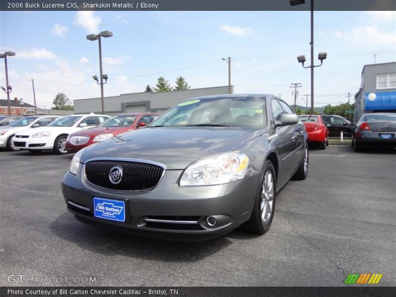 Sharkskin Metallic / Ebony 2006 Buick Lucerne CXS