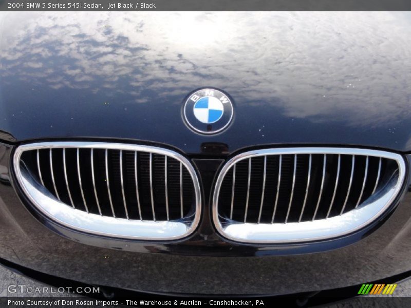 Jet Black / Black 2004 BMW 5 Series 545i Sedan