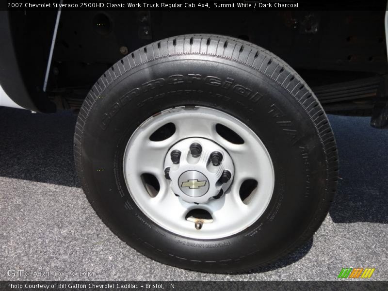 Summit White / Dark Charcoal 2007 Chevrolet Silverado 2500HD Classic Work Truck Regular Cab 4x4