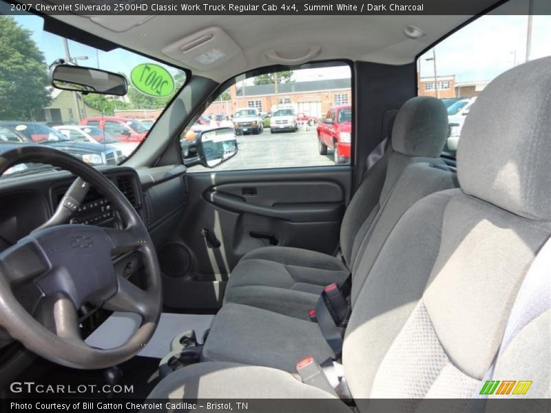 Summit White / Dark Charcoal 2007 Chevrolet Silverado 2500HD Classic Work Truck Regular Cab 4x4